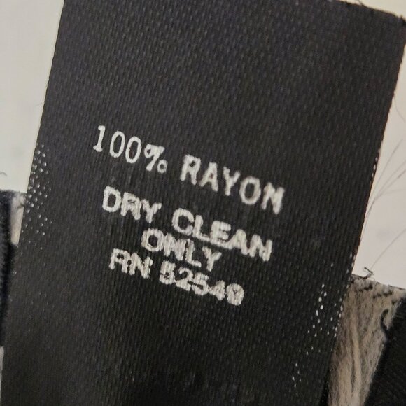 VTG Léger Womens Pants 7/8 Multicolor Geometric Pattern 100% Rayon USA 90s - Picture 5 of 12